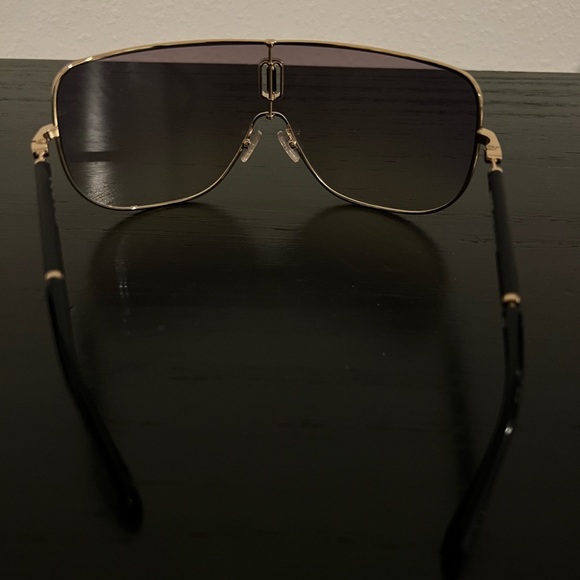 Balmain Black and Gold Sunglasses - Picture 3 of 11
